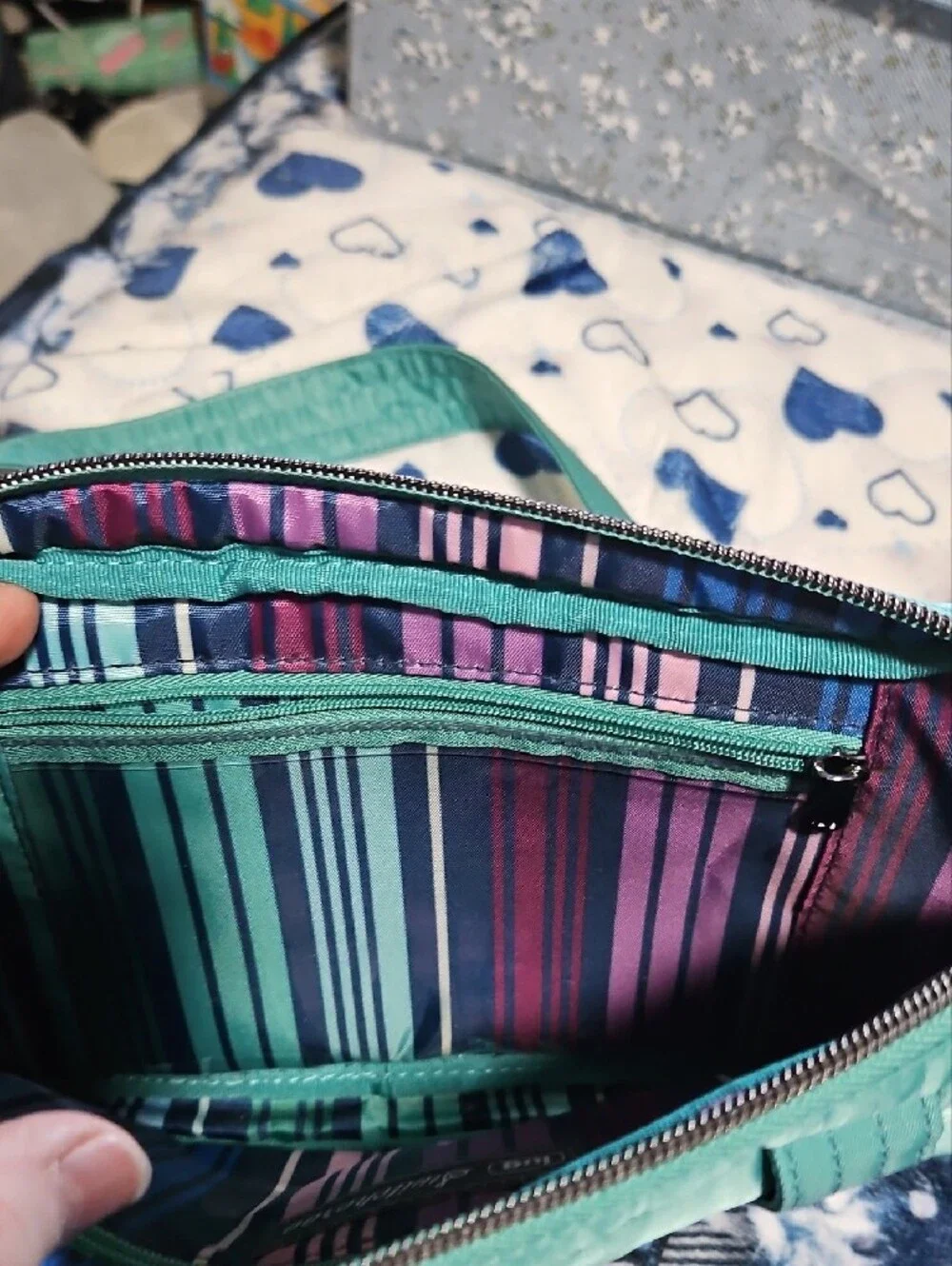 Surf Teal SwitcherooCrossbody Bag - Lightweight Everyday Women’s Bag